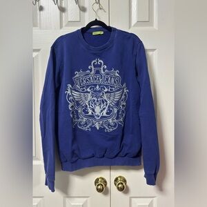 Vintage Versace Jeans Blue Sweatshirt